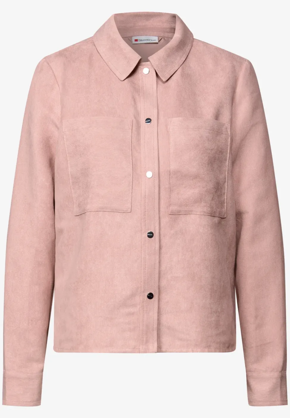 Kurzes Mini-Cord Overshirt