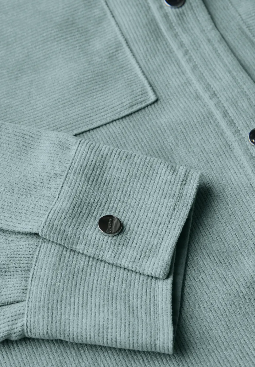 Kurzes Mini-Cord Overshirt
