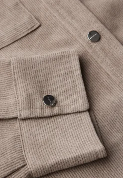 Kurzes Mini-Cord Overshirt