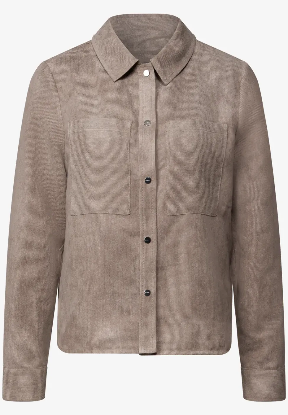 Kurzes Mini-Cord Overshirt