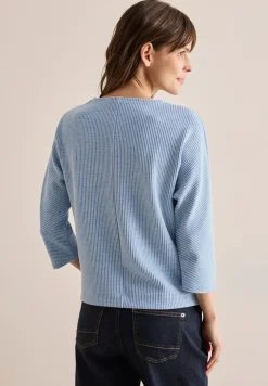 Kurzes Melange Shirt