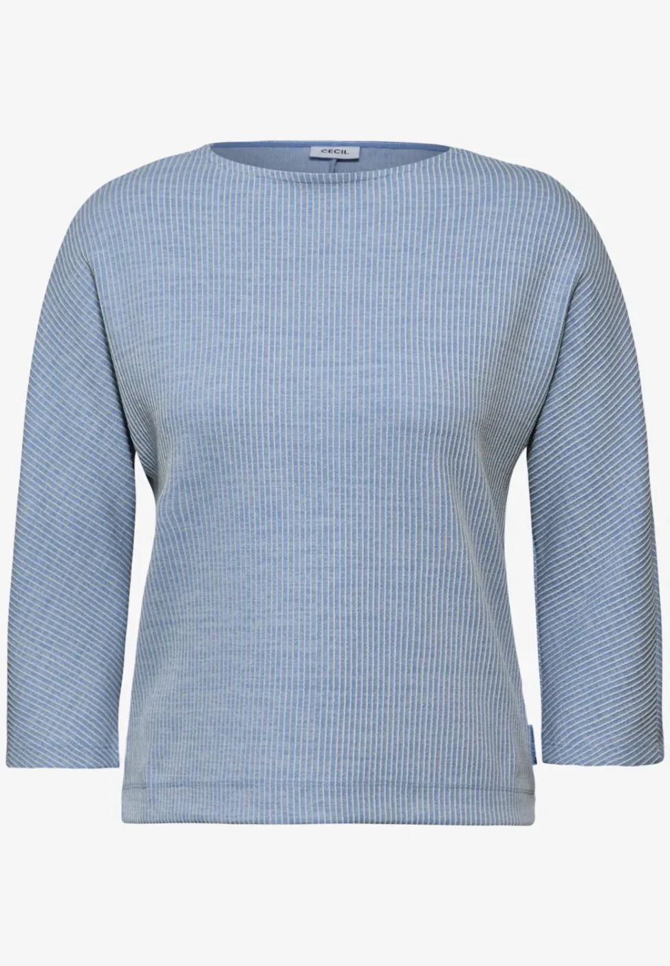 Kurzes Melange Shirt
