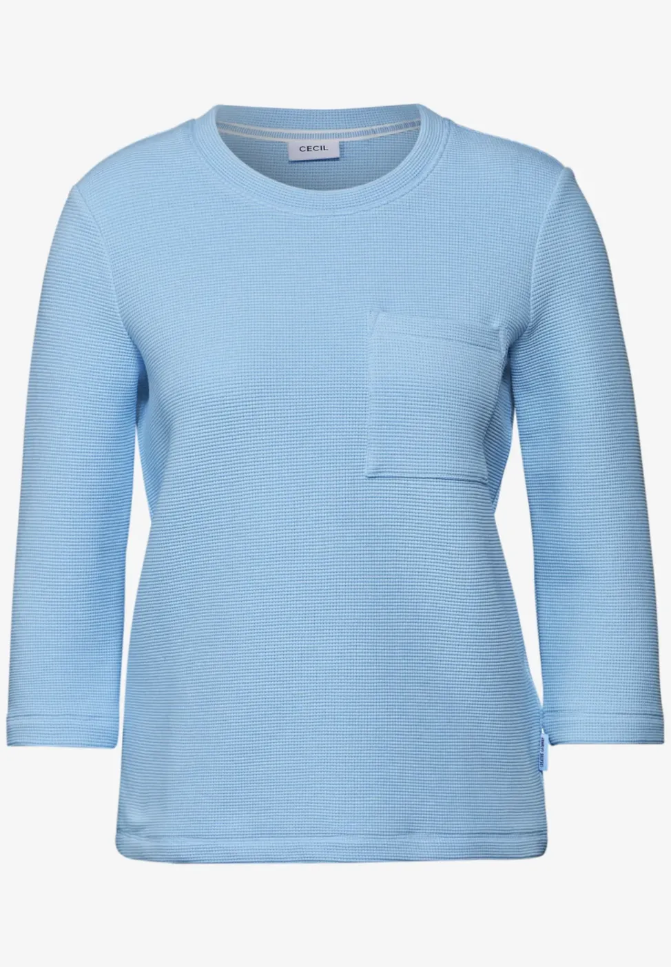 Kurzes Strukturshirt