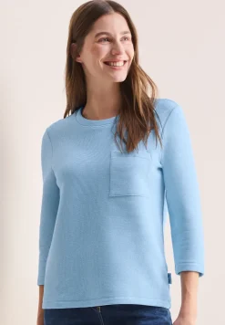 Kurzes Strukturshirt