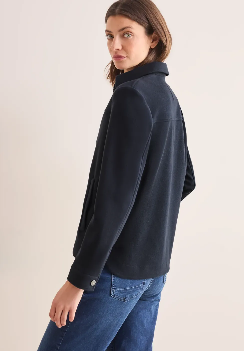 Kuschelige Jacke