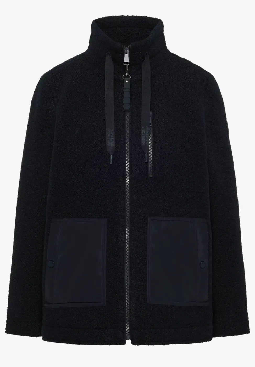 Kuschelige Jacke mit Details