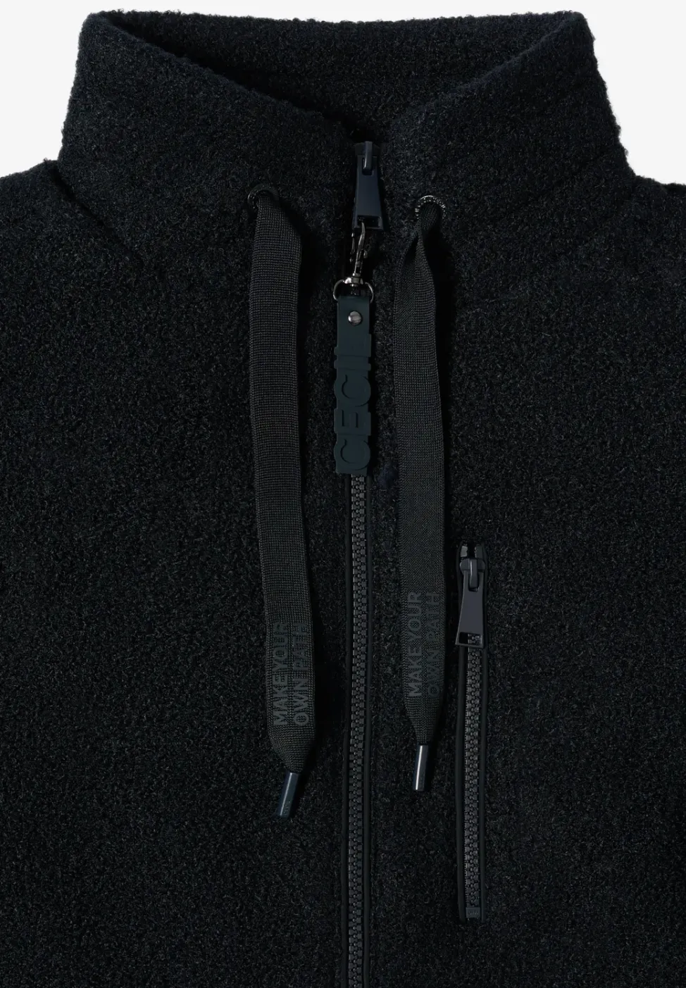 Kuschelige Jacke mit Details