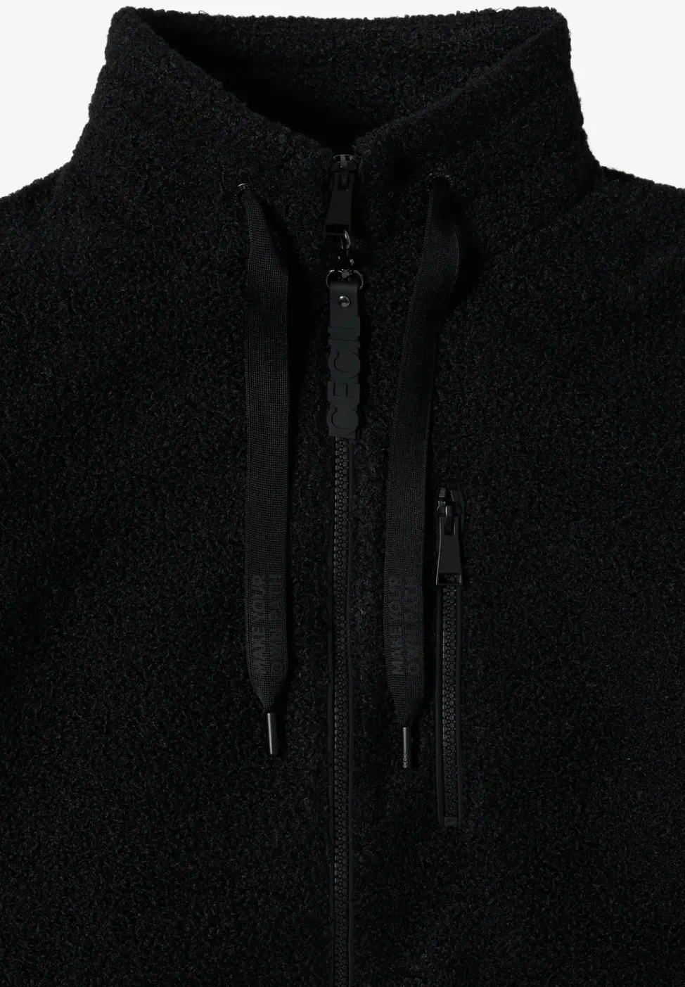 Kuschelige Jacke mit Details