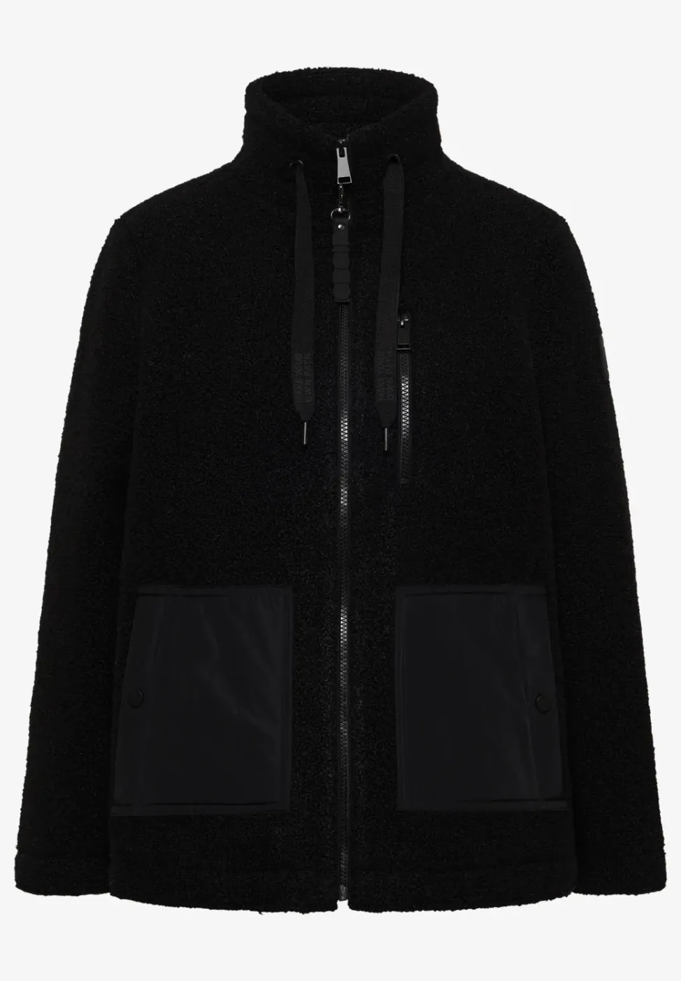 Kuschelige Jacke mit Details