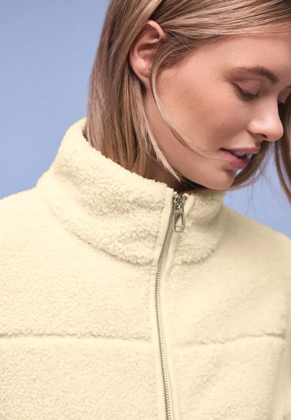 Kuschelige Teddy-Jacke