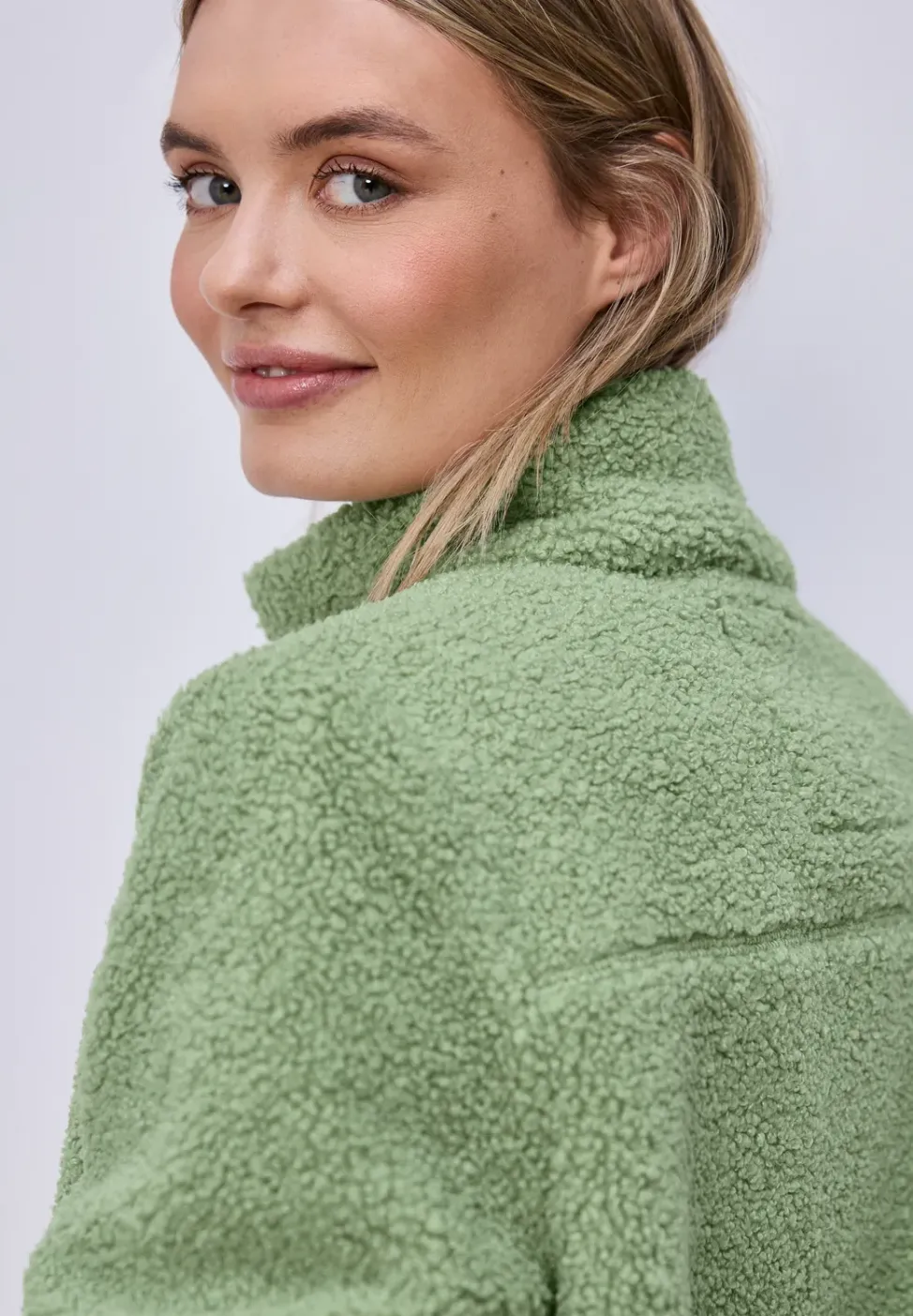 Kuschelige Teddy-Jacke
