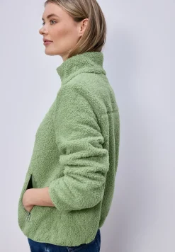 Kuschelige Teddy-Jacke