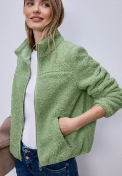 Kuschelige Teddy-Jacke