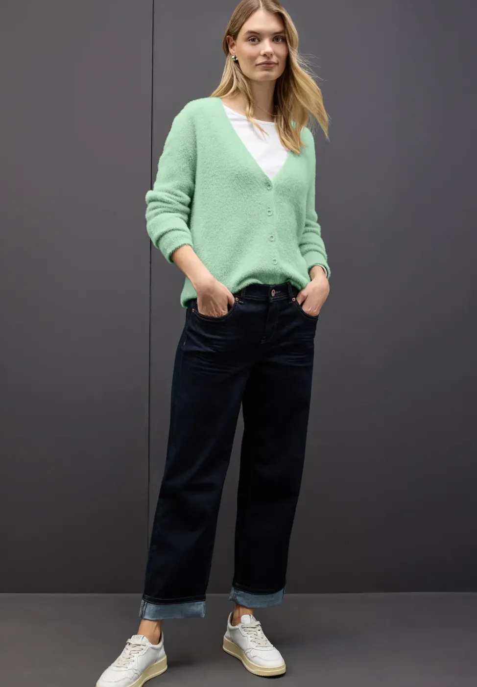 Kuscheliger V-Neck Cardigan