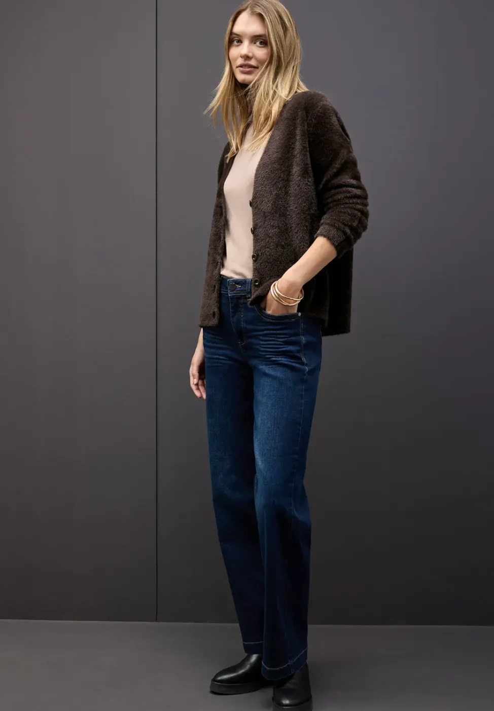 Kuscheliger V-Neck Cardigan