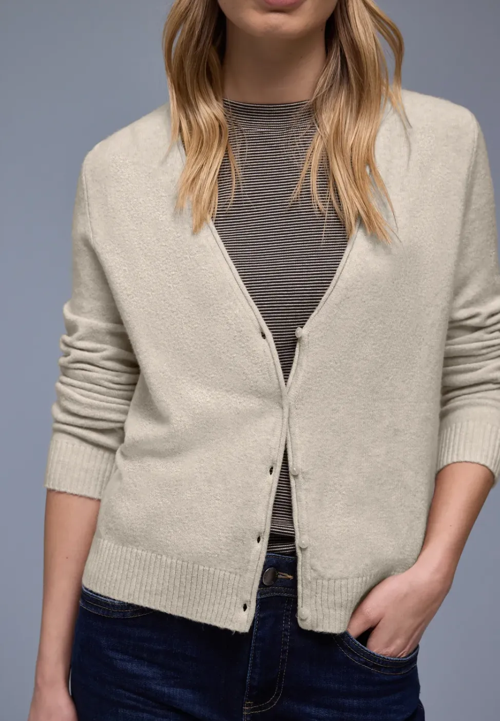 Kuscheliger V-Neck Cardigan