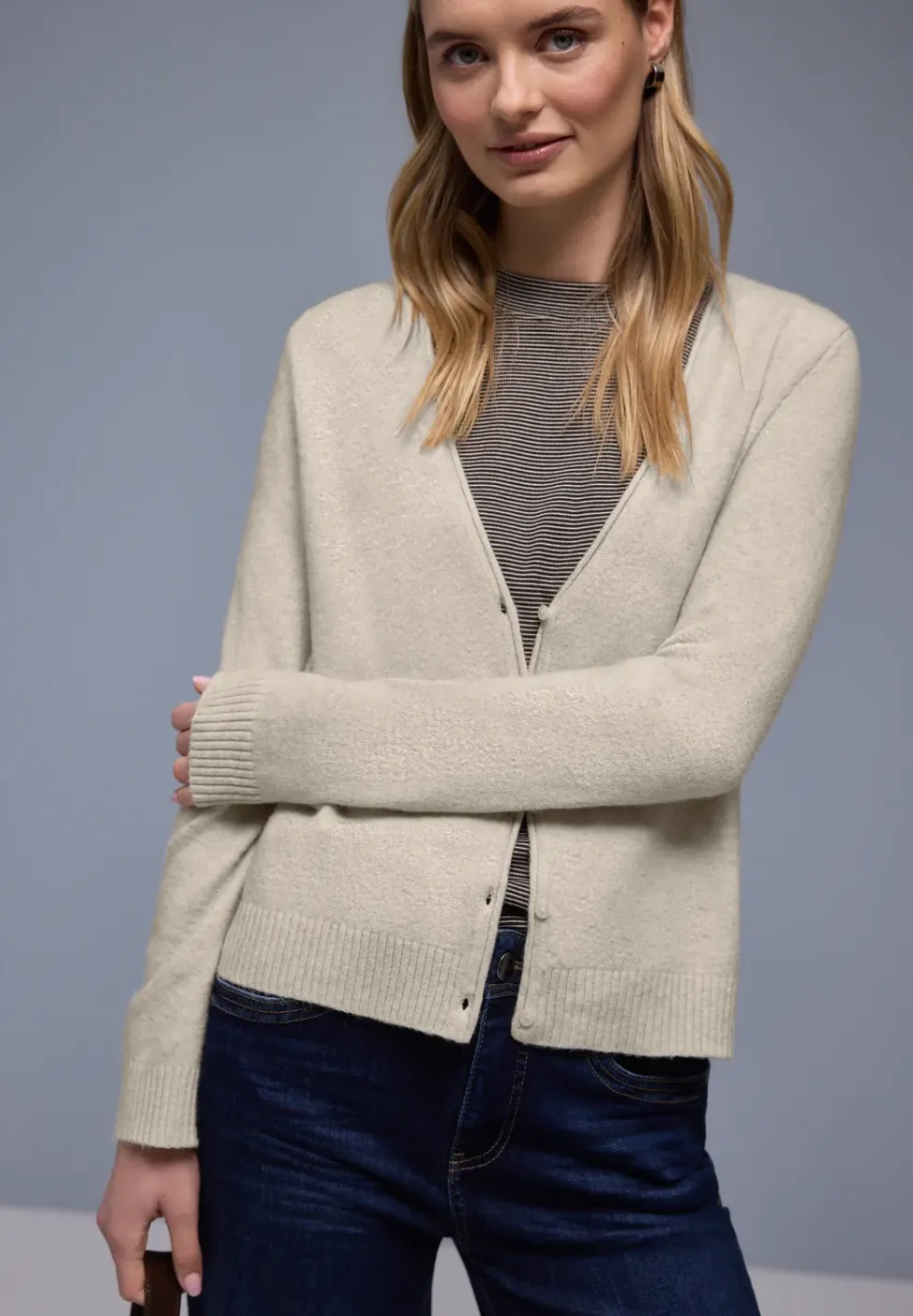 Kuscheliger V-Neck Cardigan