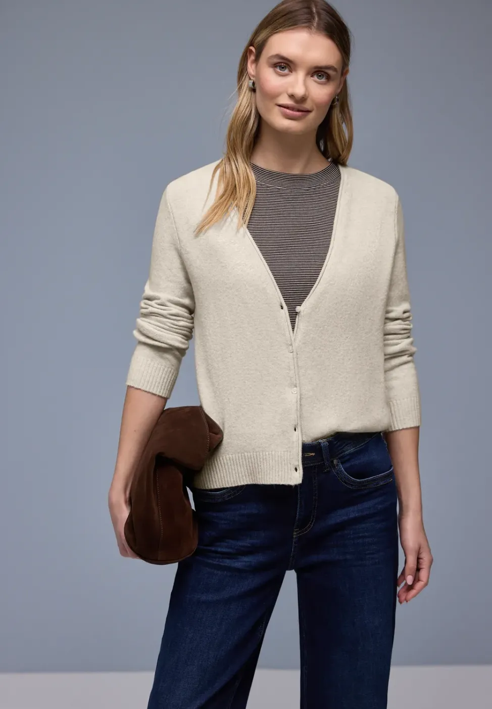 Kuscheliger V-Neck Cardigan