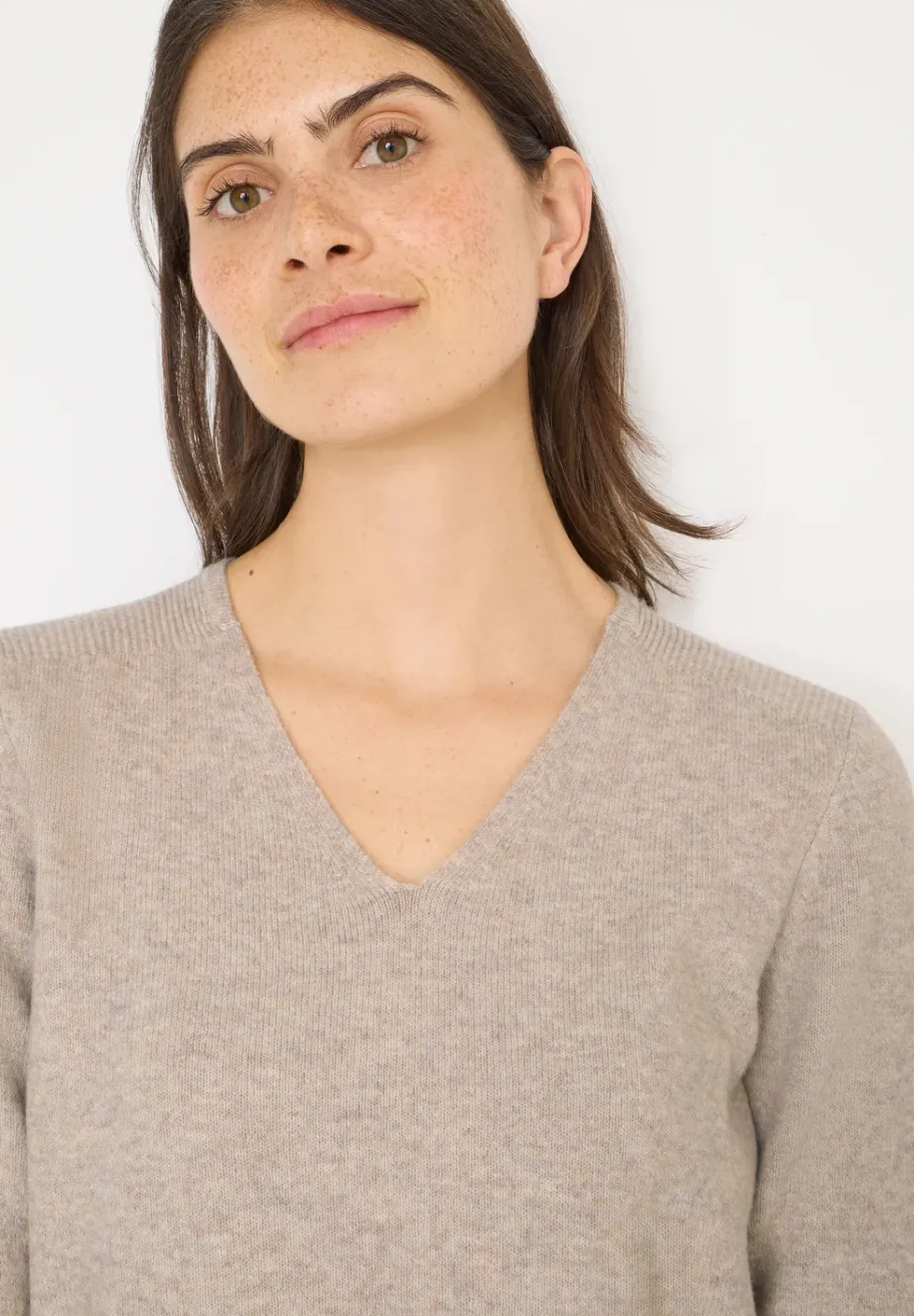 Kuscheliger V-Neck Pullover