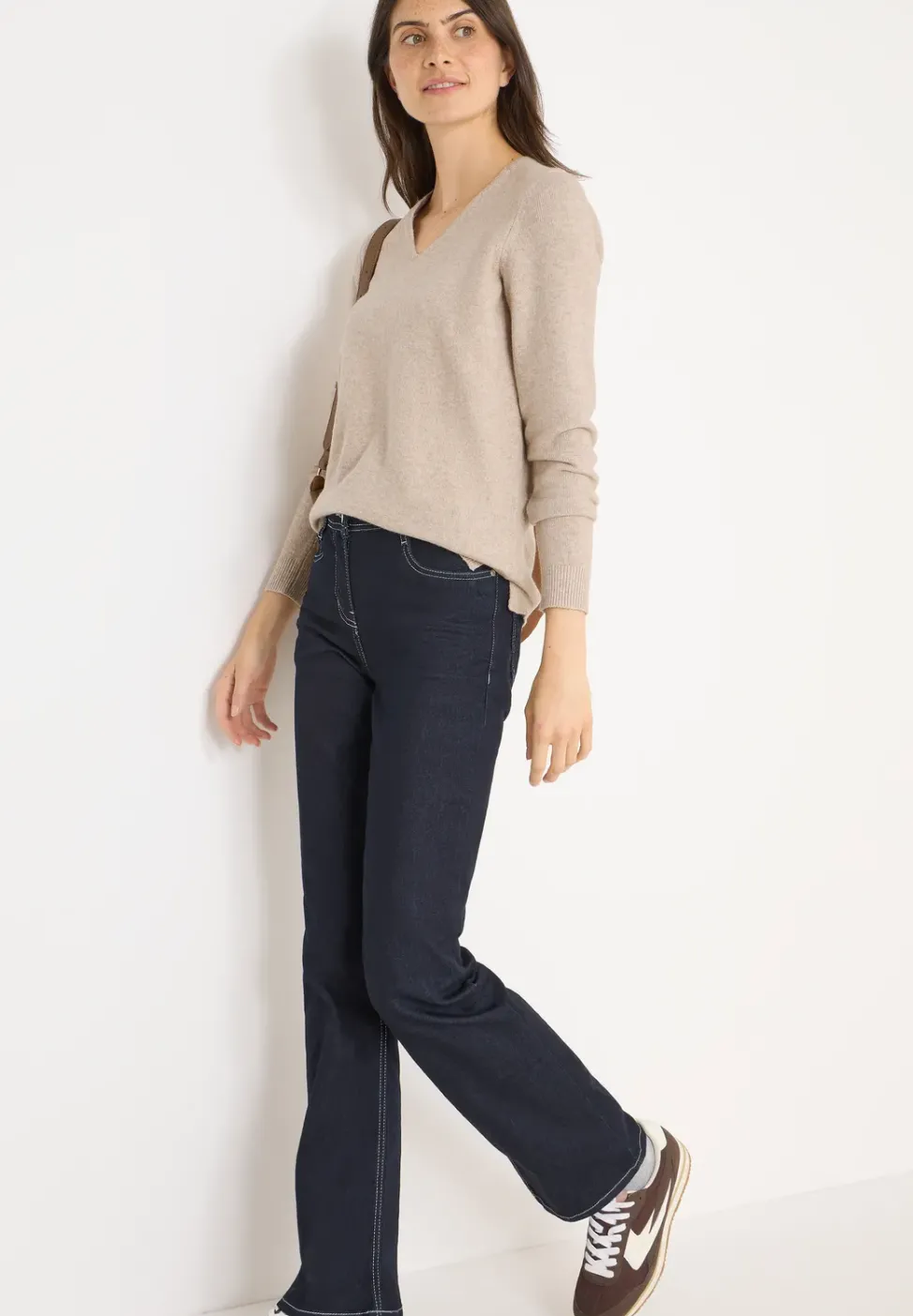 Kuscheliger V-Neck Pullover
