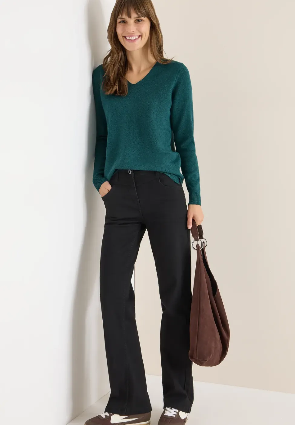Kuscheliger V-Neck Pullover