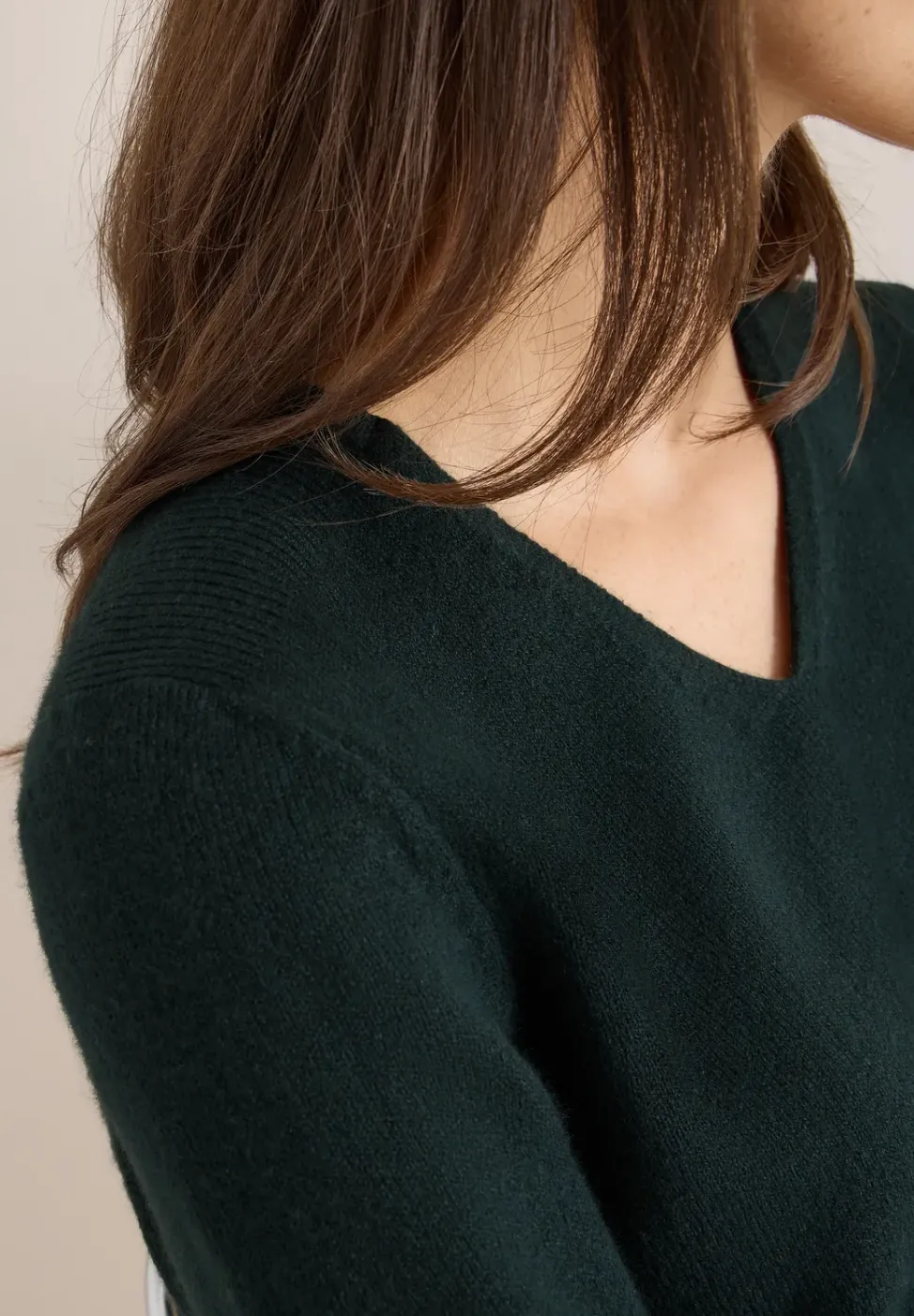 Kuscheliger V-Neck Pullover