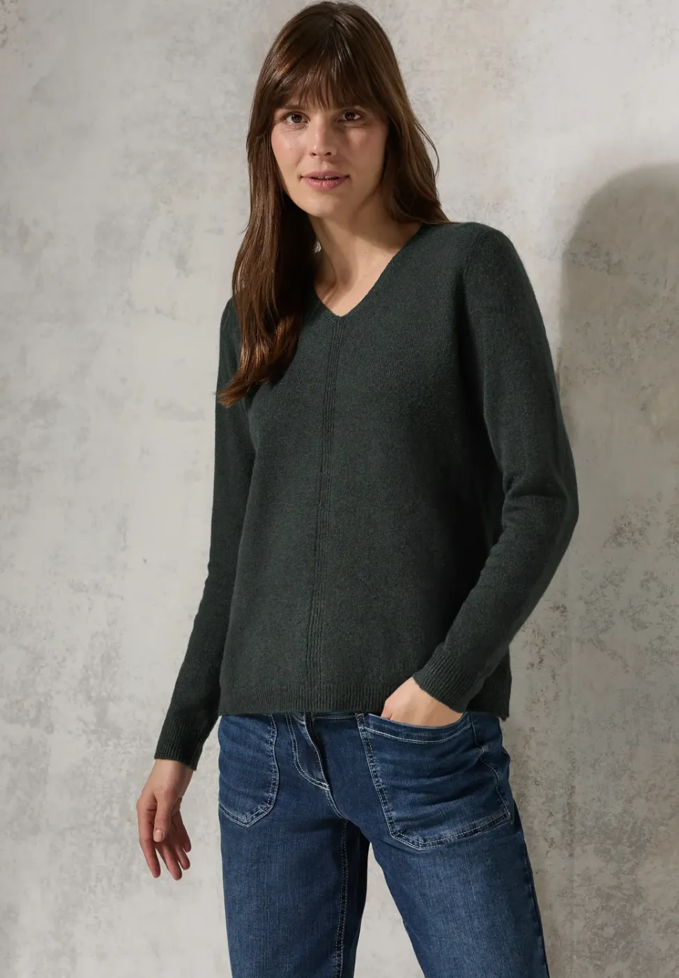 Kuscheliger V-Neck Pullover
