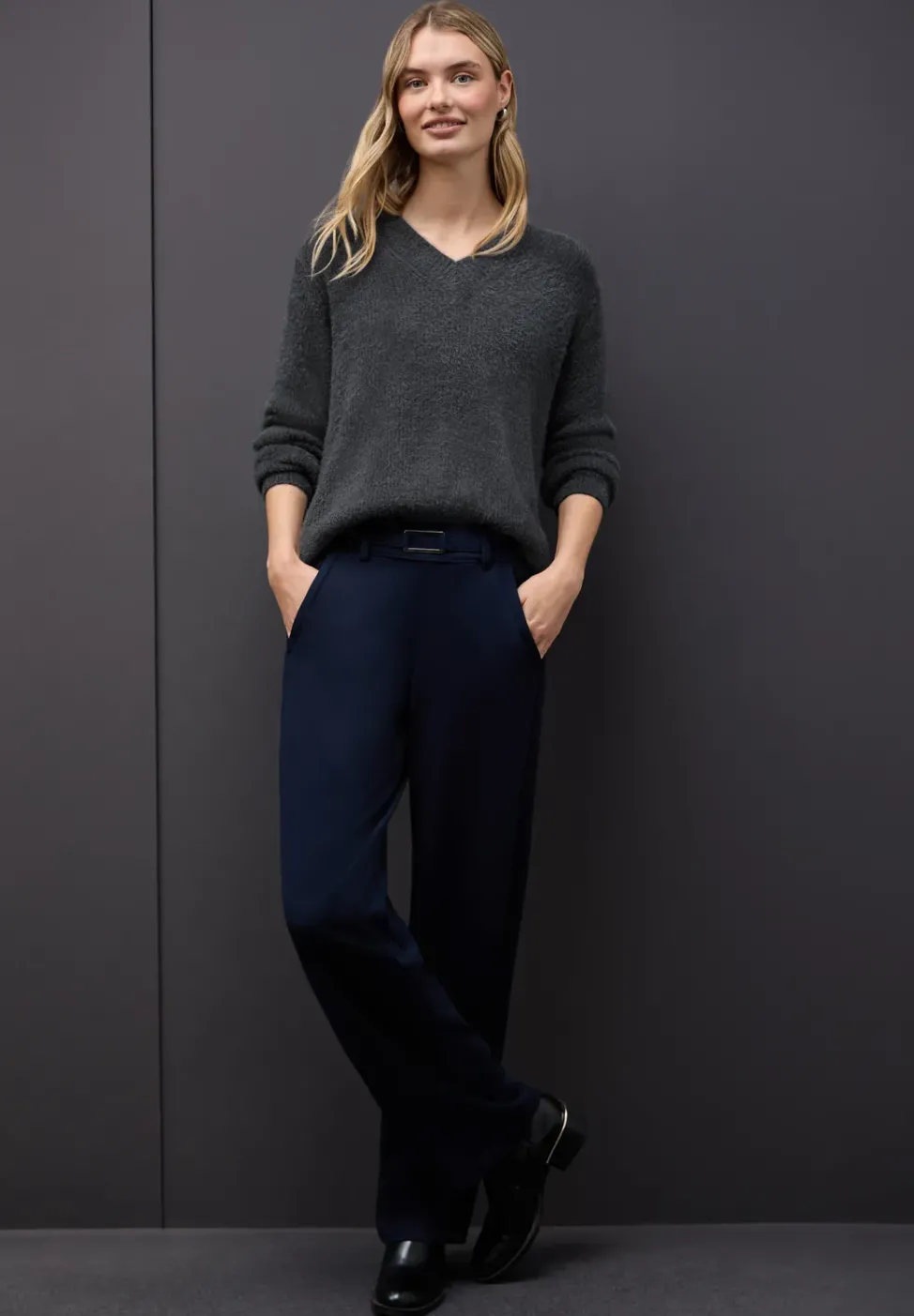 Kuscheliger V-Neck Pullover