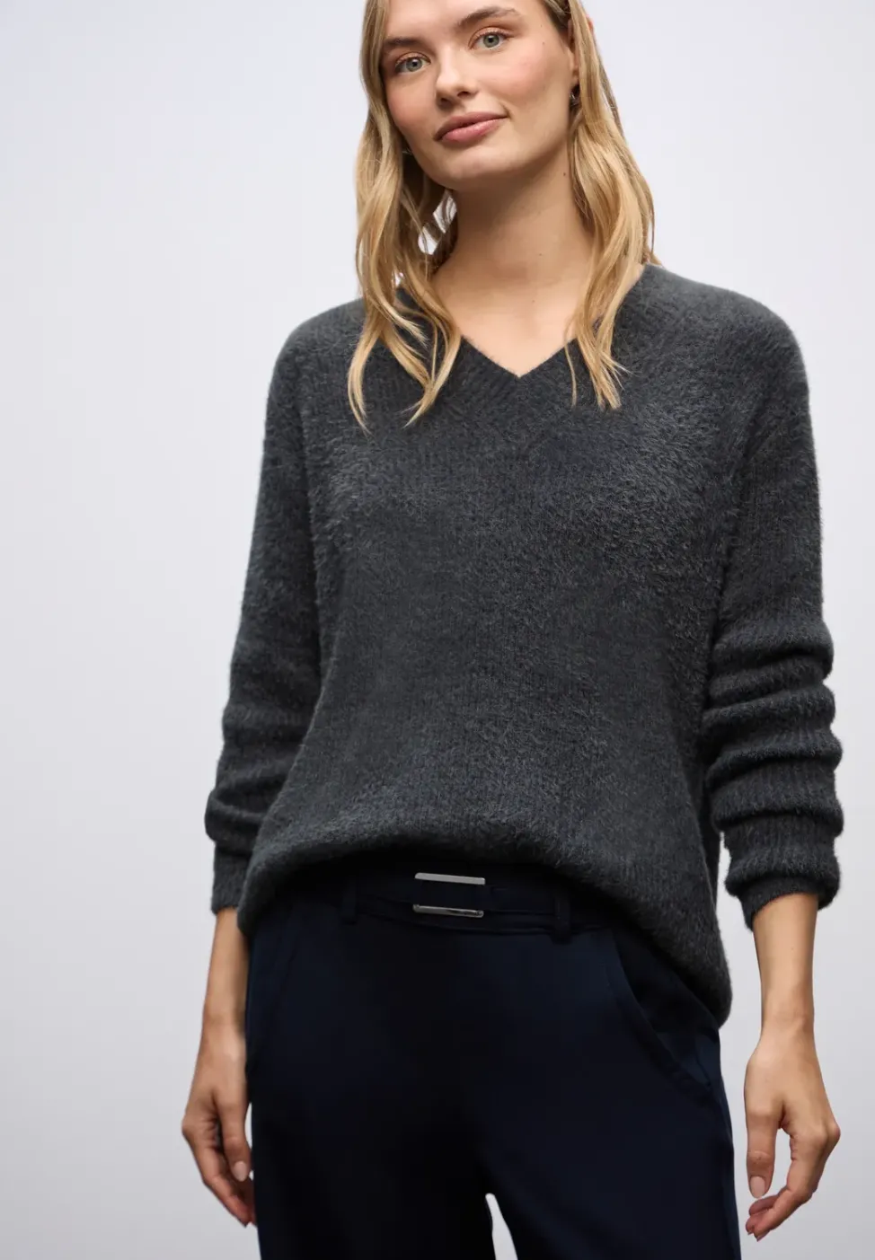 Kuscheliger V-Neck Pullover