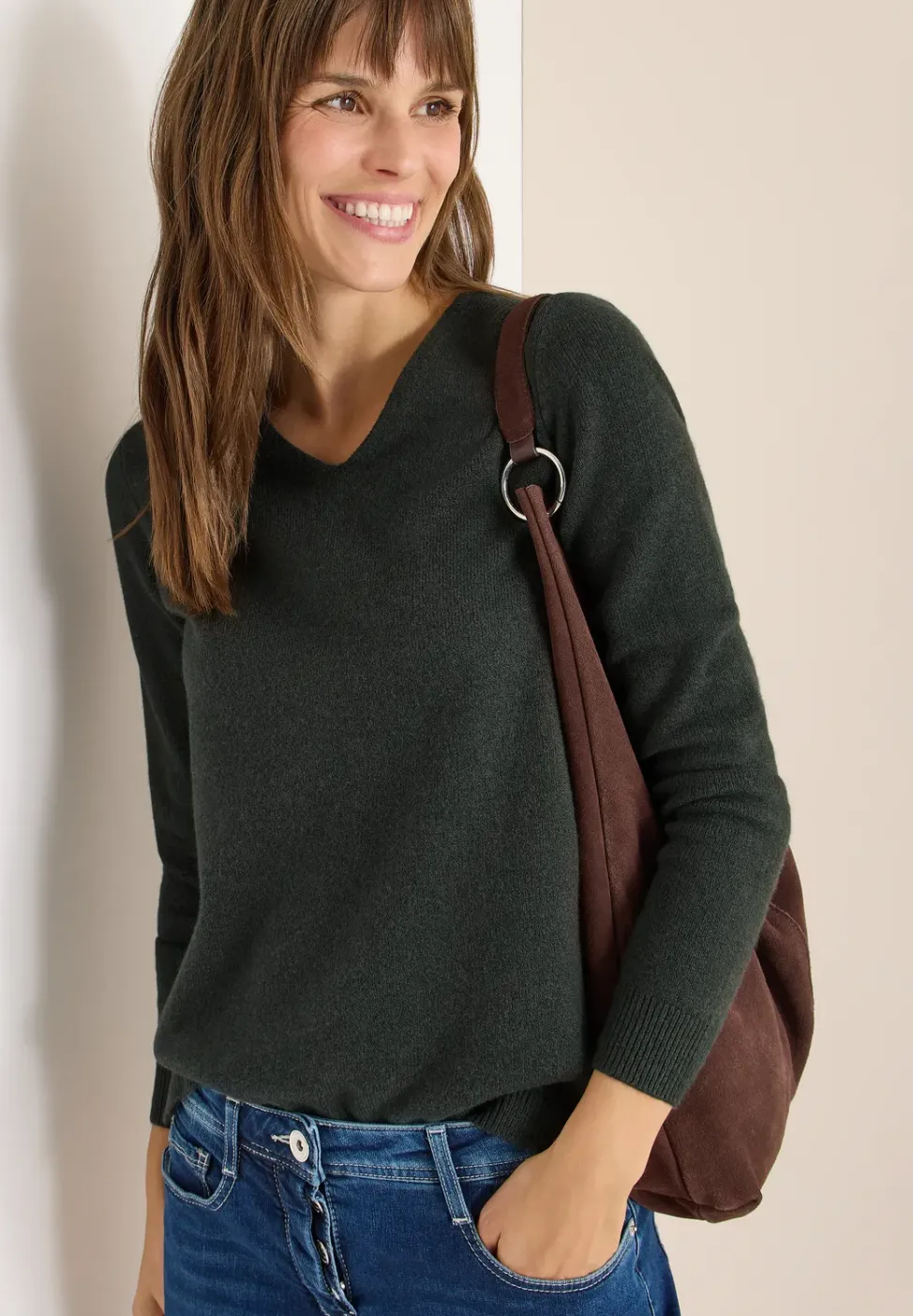 Kuscheliger V-Neck Pullover