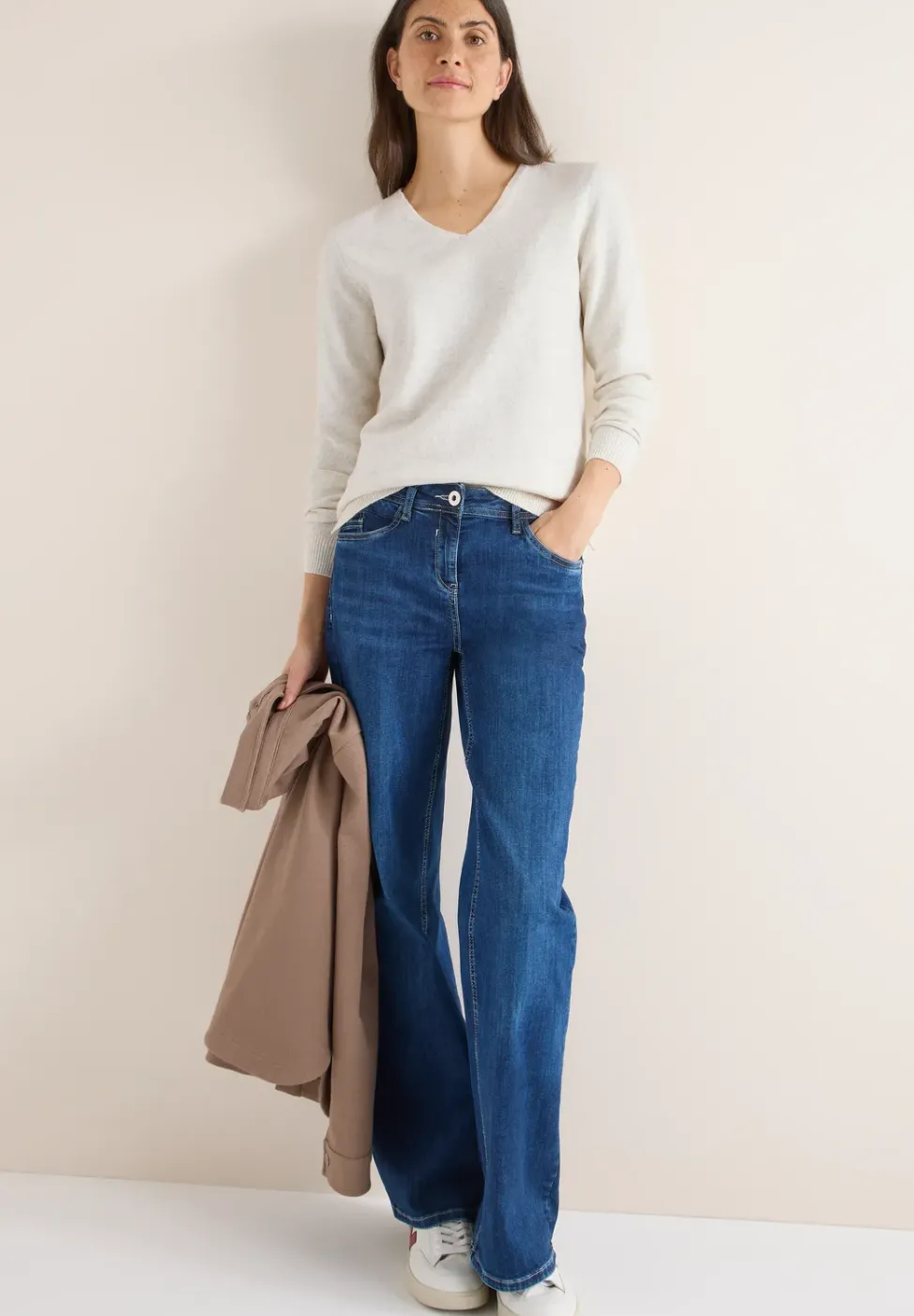 Kuscheliger V-Neck Pullover