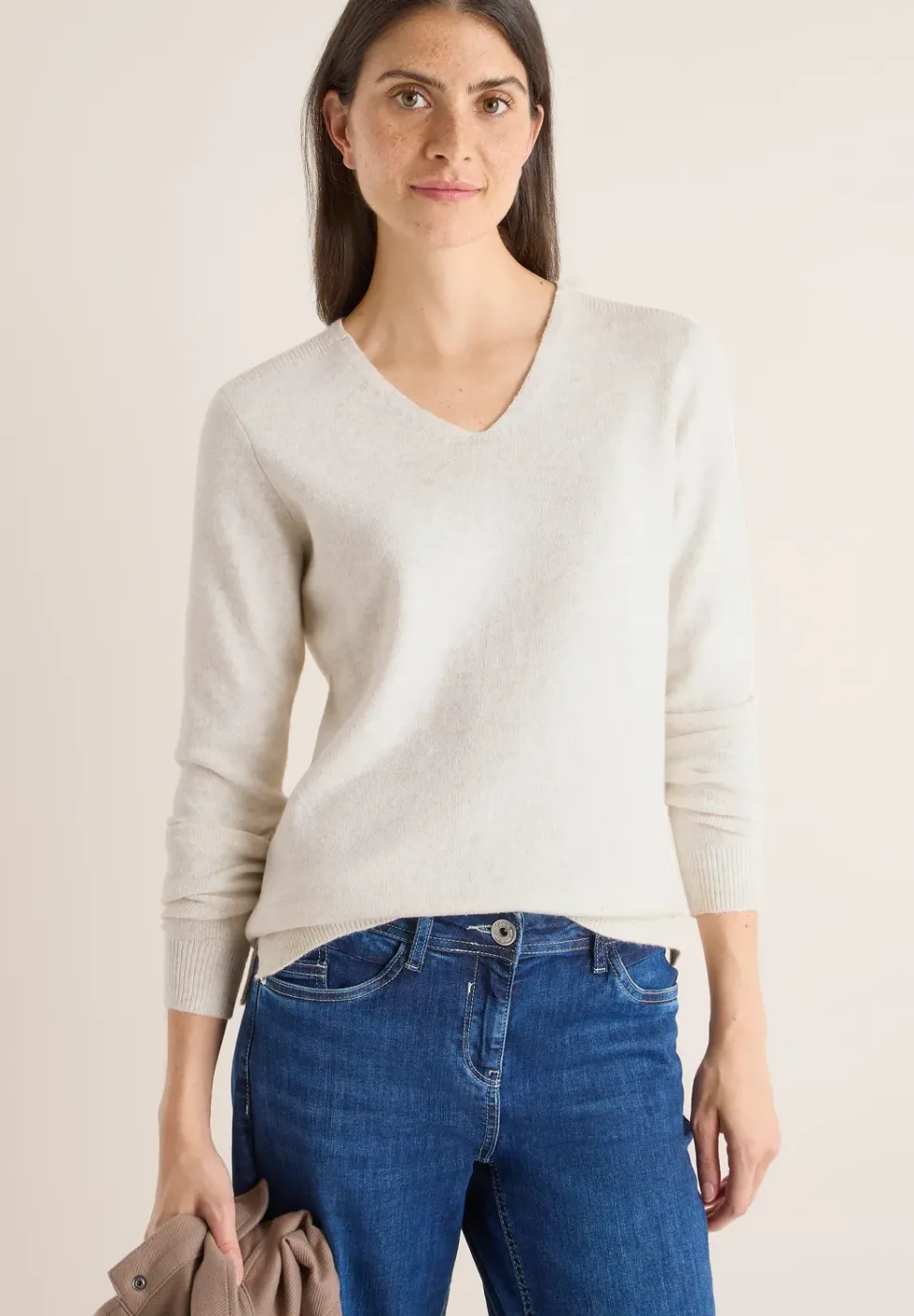 Kuscheliger V-Neck Pullover