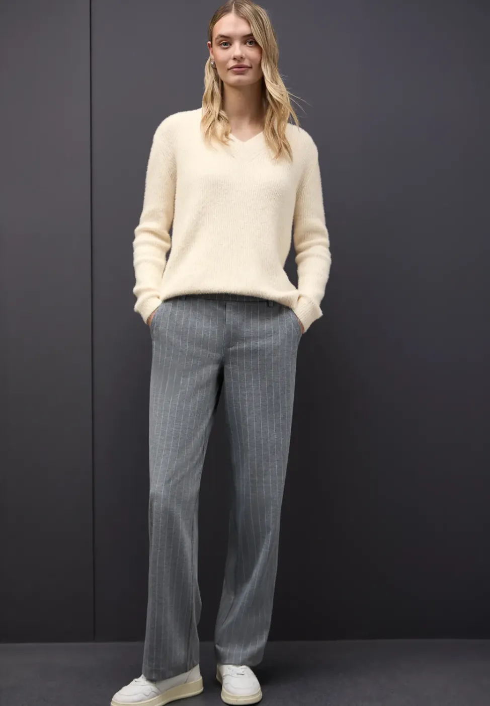 Kuscheliger V-Neck Pullover