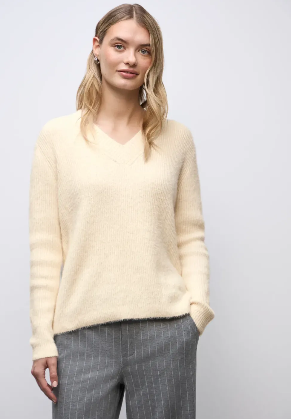 Kuscheliger V-Neck Pullover