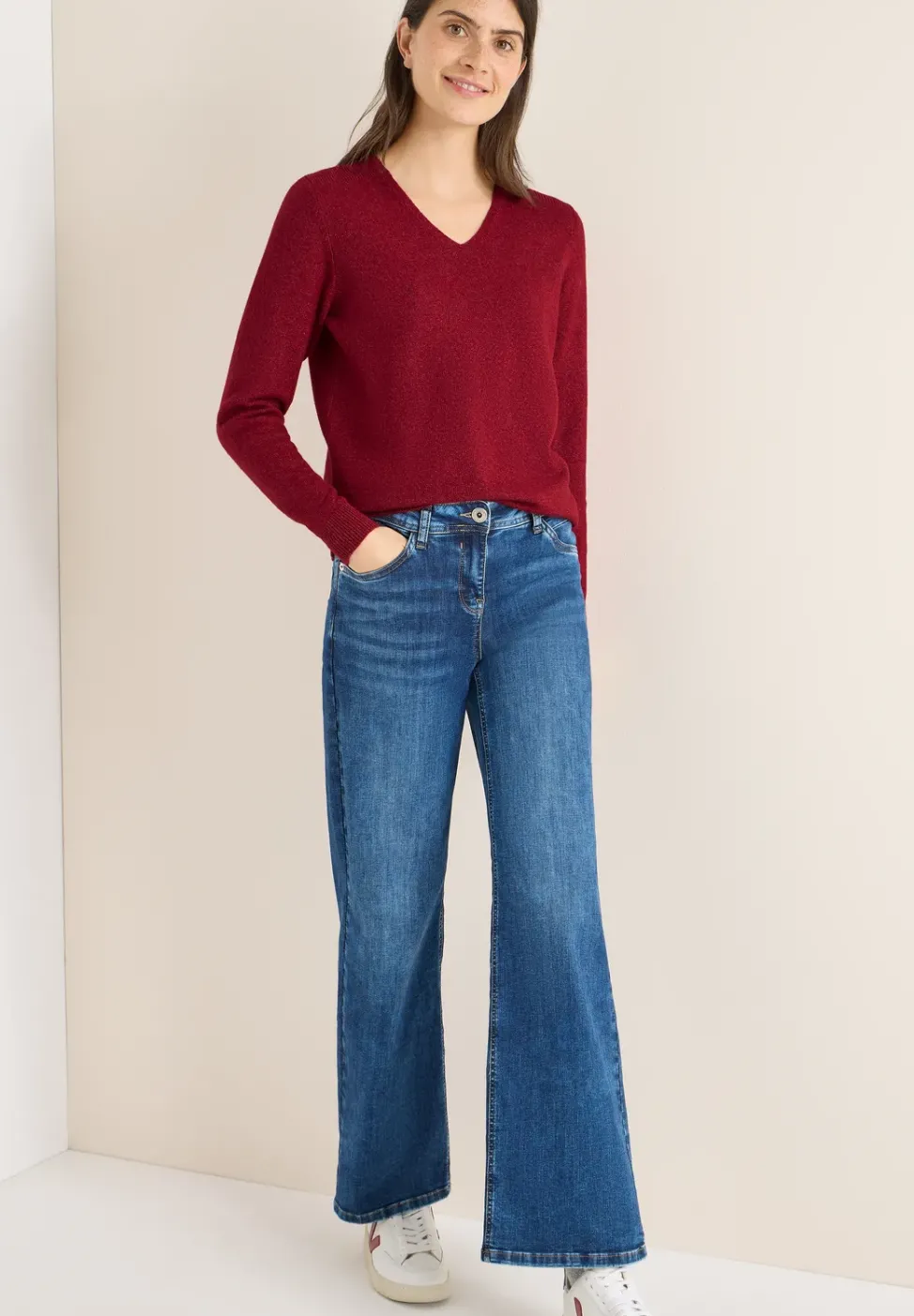 Kuscheliger V-Neck Pullover