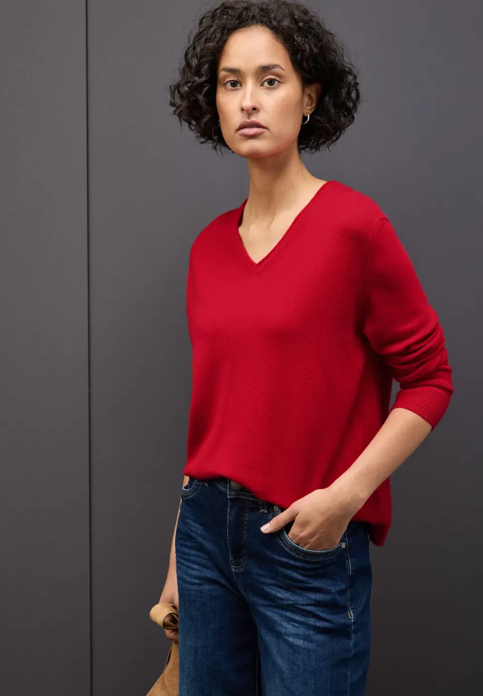 Kuscheliger V-Neck Pullover