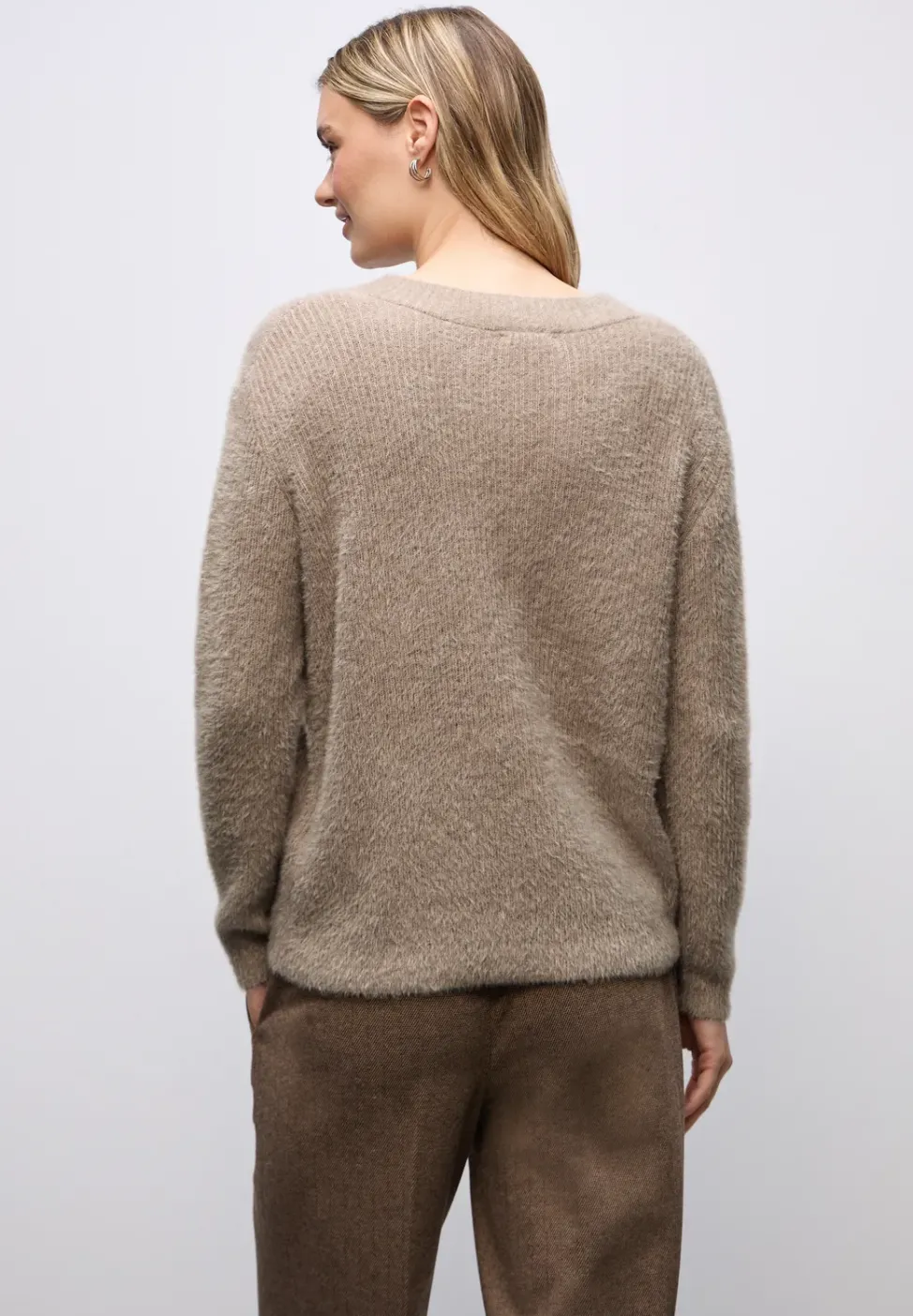 Kuscheliger V-Neck Pullover
