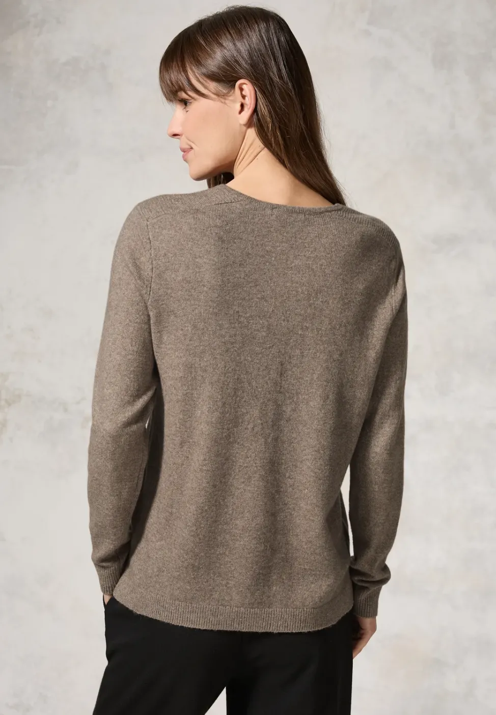Kuscheliger V-Neck Pullover