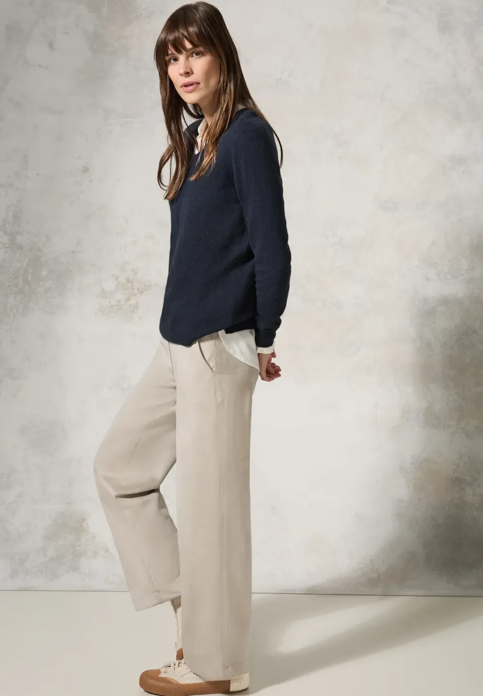 Kuscheliger V-Neck Pullover