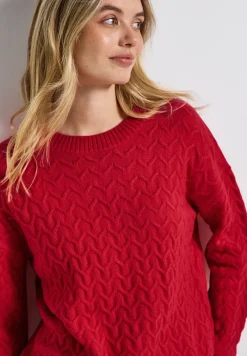 Kuscheliger Strukturpullover