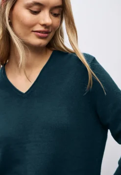 Kuscheliger V-Neck Pullover