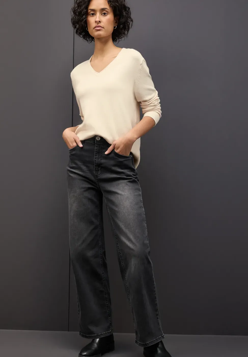 Kuscheliger V-Neck Pullover