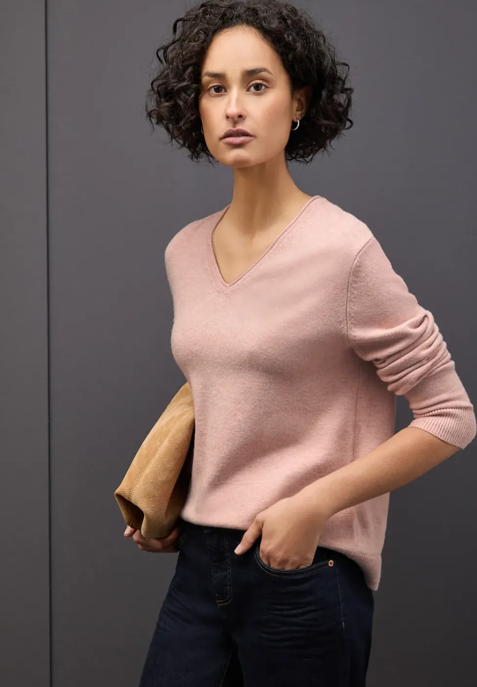 Kuscheliger V-Neck Pullover