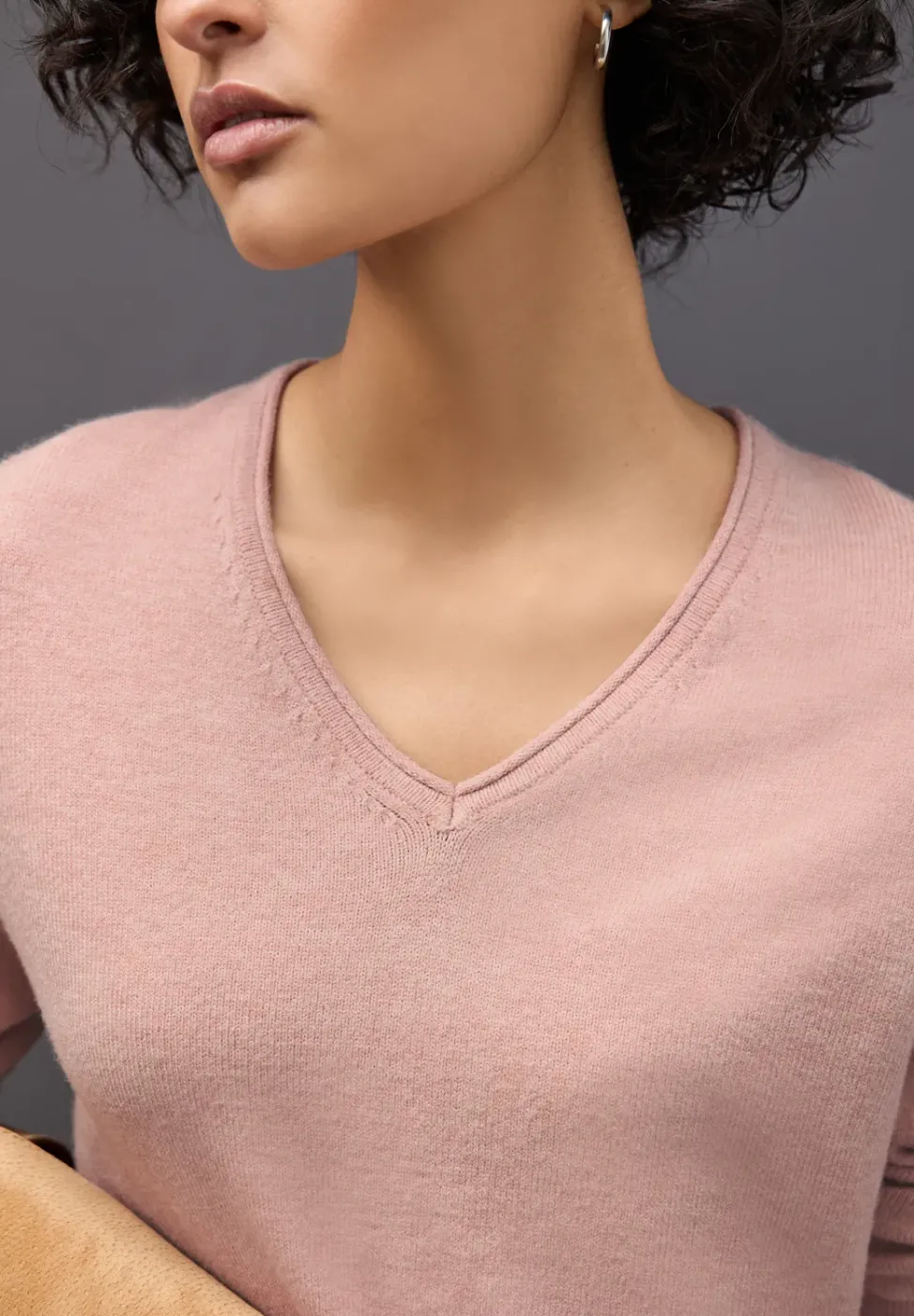 Kuscheliger V-Neck Pullover
