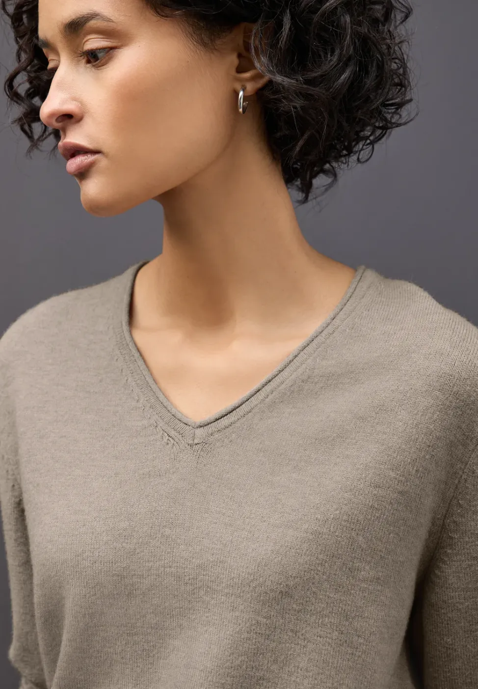 Kuscheliger V-Neck Pullover