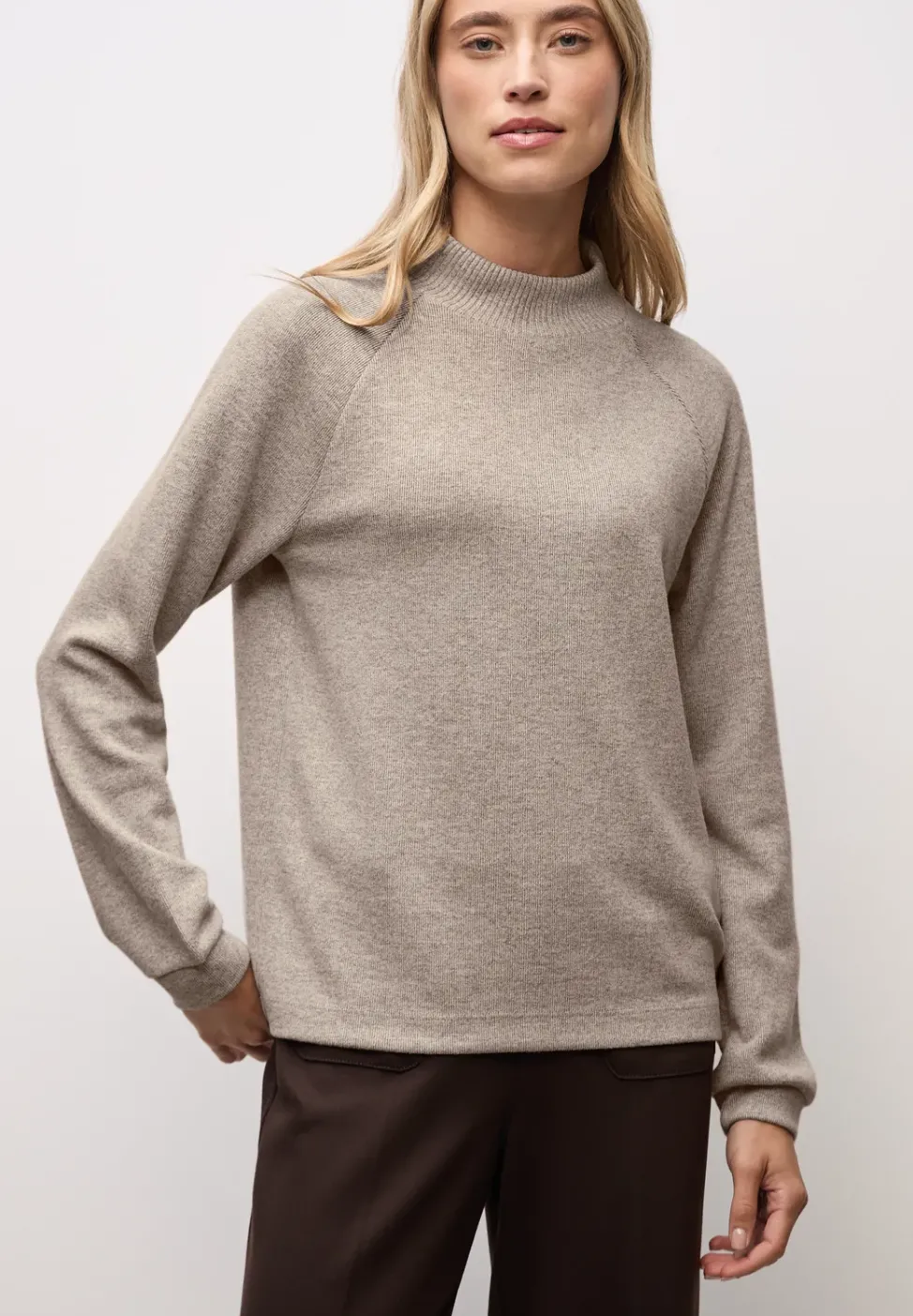Kuscheliges Melange Shirt