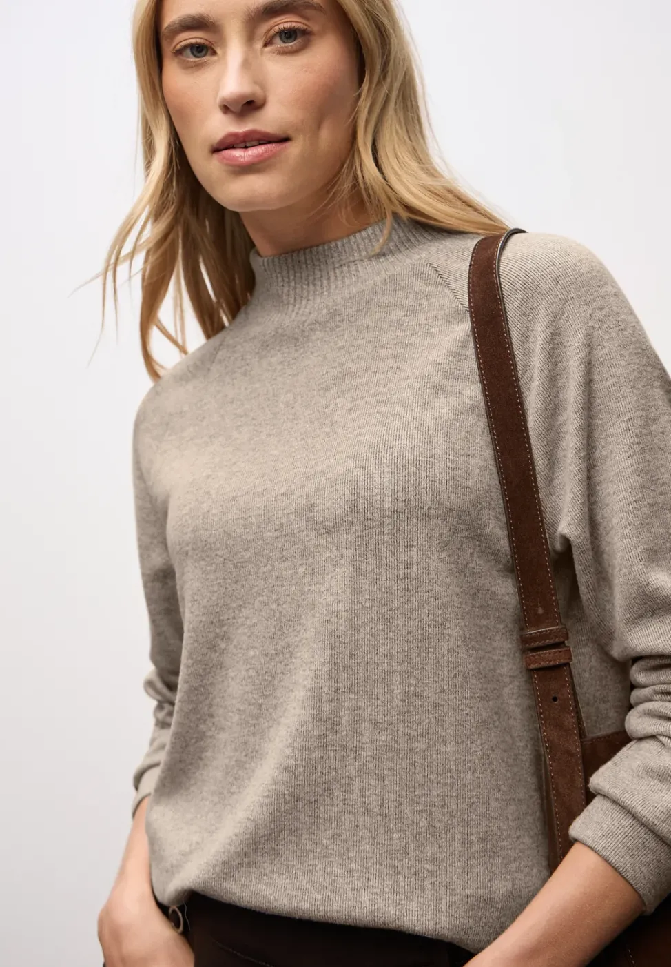 Kuscheliges Melange Shirt