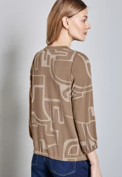 Kuscheliges Shirt mit Print