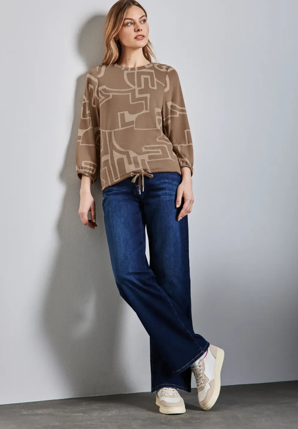 Kuscheliges Shirt mit Print