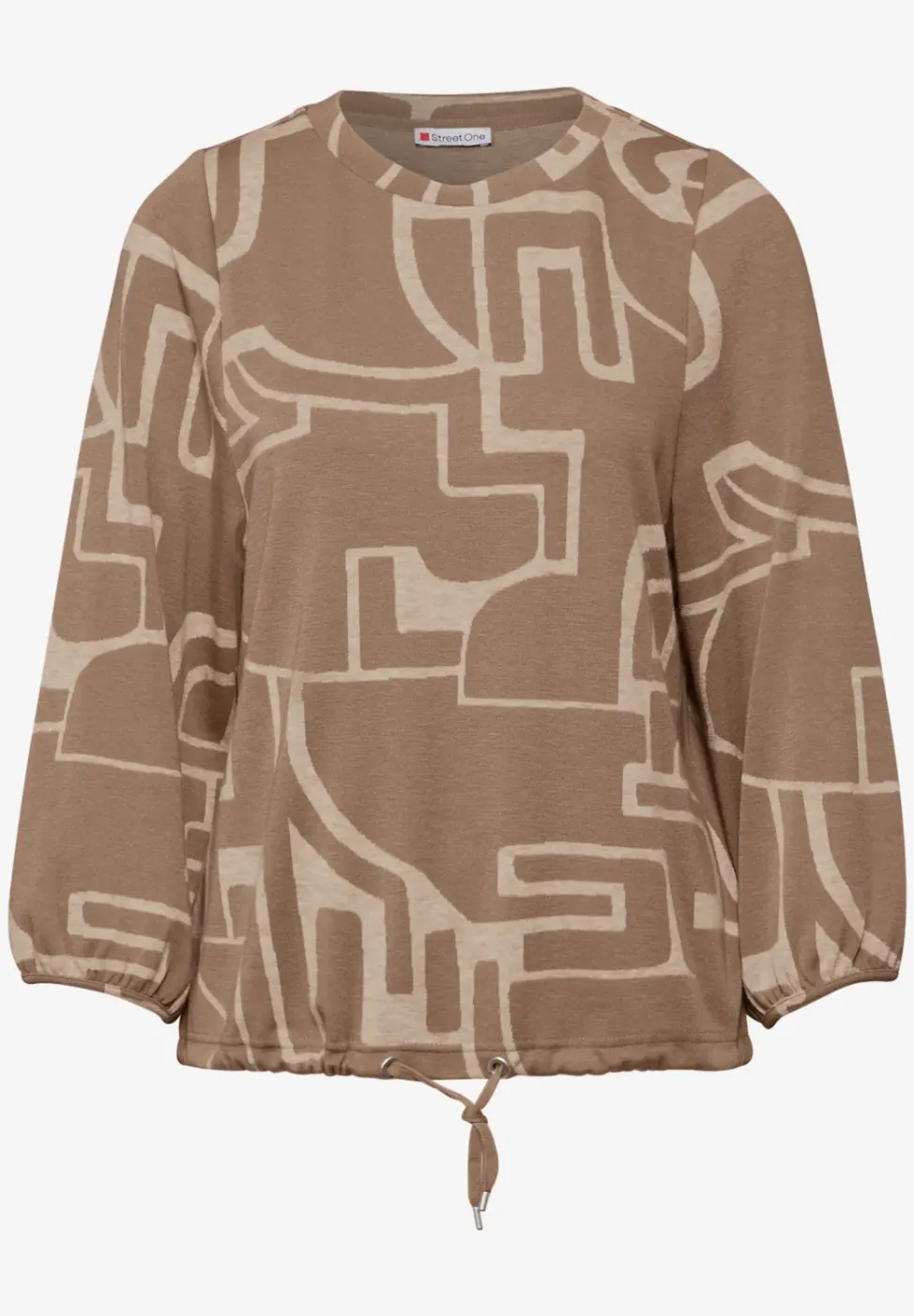 Kuscheliges Shirt mit Print